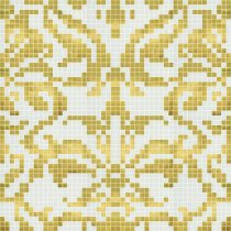 Onix Mosaico Deco Patterns Oriental Dreams Gold 124.4x124.4