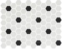 Onix Mosaico Hex Geo Patterns 1 30.1x23.2