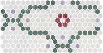 Onix Mosaico Hex Geo Patterns 13 30.1x29
