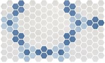 Onix Mosaico Hex Geo Patterns 14 30.1x29
