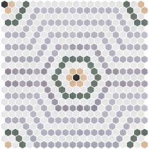 Onix Mosaico Hex Geo Patterns 21 30.1x29