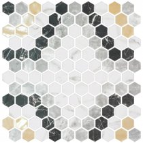 Onix Mosaico Hex Geo Patterns 3 30.1x29