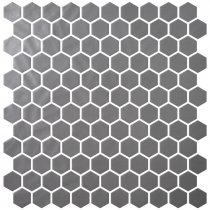 Onix Mosaico Hex Natureglass Grey 30.1x29