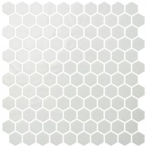 Onix Mosaico Hex Natureglass White Matte 29x30.1