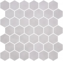 Onix Mosaico Hex Stoneglass Xl Gainsboro 28.4x28.6