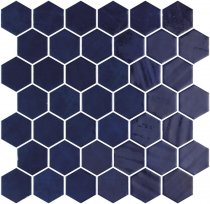 Onix Mosaico Hex Xl Zelik Blue 28.4x28.6