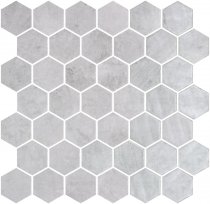Onix Mosaico Hex Xl Zelik Grey 28.4x28.6