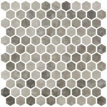 Onix Mosaico Hex Zement Sand 30.1x29