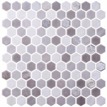 Onix Mosaico Hexagon Blends Dove 30.1x29