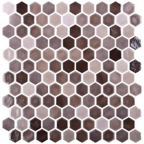 Onix Mosaico Hexagon Blends Tan 30.1x29