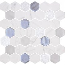 Onix Mosaico Hexagon Blends Xl Fossil 28.4x28.6