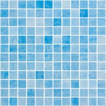 Onix Mosaico Nieve Antislip Azul Celeste 25251 Seda 31.1x31.1