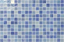 Onix Mosaico Opalescent Mix Azul 31x46.7