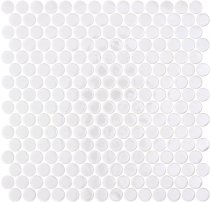 Onix Mosaico Penny Opalo Opalo White 28.6x28.6