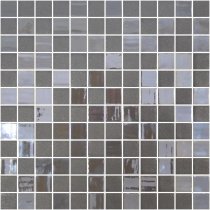 Onix Mosaico Stoneglass Blends Opalo Gris 31.1x31.1