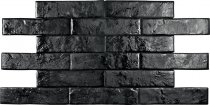 Pamesa Brickwall Negro 7x28
