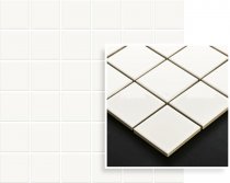 Paradyz Albir Bianco Mozaika 4.8x4.8 29.8x29.8