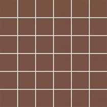 Paradyz Modernizm Brown Mozaika Cut K 4.8X4.8 29.8x29.8