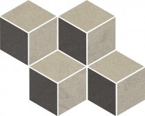 Paradyz Rockstone Antracite Mozaika Cieta Mix 20.4x23.8