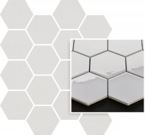 Paradyz Universal Mosaics Prasowana Grys Hexagon Mozaika 22x25.5