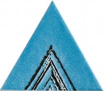 Petracers Triangolo Lei Azzurro 17x17