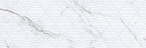 Porcelanite Dos Iguazu 9547 White Relieve 30x90