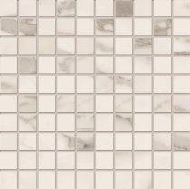 Provenza Bianco D Italia Mosaico Arabescato 29.4x29.4