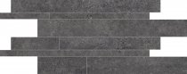 Provenza Re-Play Concrete Listelli Sfalsati Recupero Anthracite 30x60