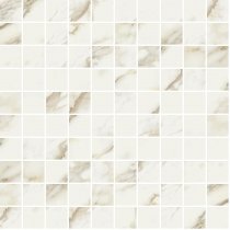 Ricchetti Marble Boutique Mosaic Calacatta White Lux 30x30