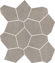 Rondine Concrete Taupe Mosaico Piramide 30x30