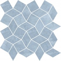 Rondine Industrial Color Chic Royal Blue Mosaico Diamond 30x30