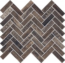 Rondine Inwood Black Mosaico Spina 32x28.5