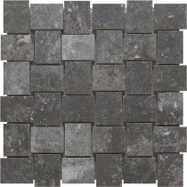 Rondine London Charcoal Mosaico 30x30