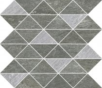 Rondine Valsertal Stone Dark Grey Triangle 31x31