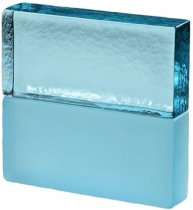 S.Anselmo Glass Bricks Aquamarine 11.6x24.6