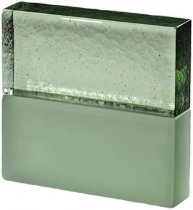 S.Anselmo Glass Bricks Green Peridot 11.6x24.6