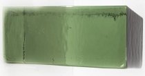 S.Anselmo Glass Bricks Green Peridot Half 5.3x12