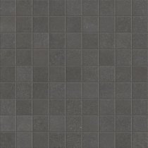 Settecento Evoque Mosaico Coal 2.9x2.9 Su Rete 29.9x29.9