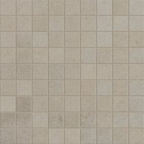 Settecento Evoque Mosaico Taupe 2.9x2.9 Su Rete 29.9x29.9