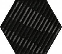 Settecento Matiere Hexa-Style Carton Black 11x12.6