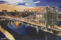 Settecento Steve Kaufman Brooklyn Bridge 63.8x96.3
