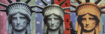 Settecento Steve Kaufman Lady Liberty B 31.9x96.3