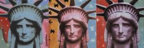 Settecento Steve Kaufman Lady Liberty C 31.9x96.3