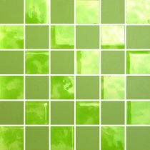 Settecento The Wall Highlights Verde Kiwi Su Rete 4.5x4.5 28.6x28.6