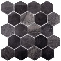 Starmosaic Wild Stone Mosaic Hexagon Vbsp 64x74 30.5x30.5
