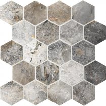Starmosaic Wild Stone Mosaic Hexagon Vlgp 64x74 30.5x30.5