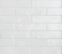 Terratinta Betonbrick Wall White Glossy 7.5x30