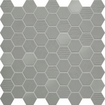 Terratinta Hexa Wild Sage Mosaic Mix Matt Glossy Fabric 31.6x31.6