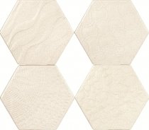 Tonalite Examatt Decoro Relief Bianco Matt 15x17.1