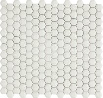 Vallelunga Cube White Hex 28.5x30.5